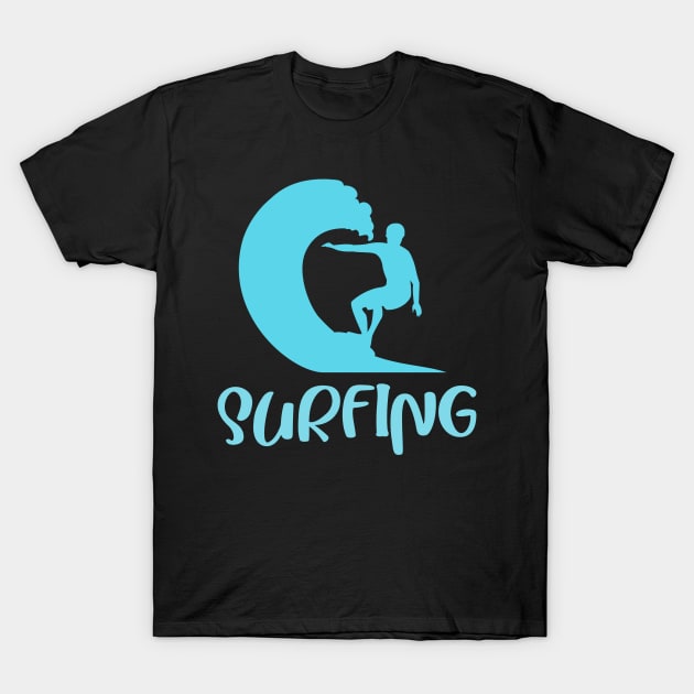 Surfing the Bottom T-Shirt by HyperactiveGhost